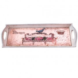 Charola Decorativa Rectangular París - Envío Gratuito