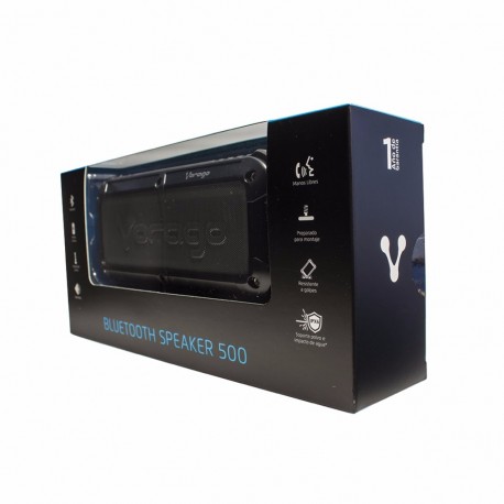 Bocina Bluetooth Vorago BSP 500V2 Negro - Envío Gratuito