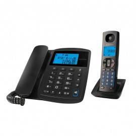 Teléfonos Alcatel Inalámbricos. Combo E150 Negro - Envío Gratuito