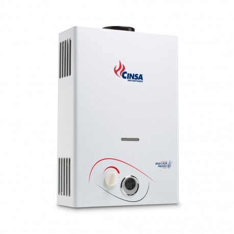 Calentador de Agua Cinsa Instantáneo Gas Natural CIN 06 - Envío Gratuito