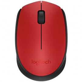 Mouse inalámbrico Logitech M170 Rojo - Envío Gratuito