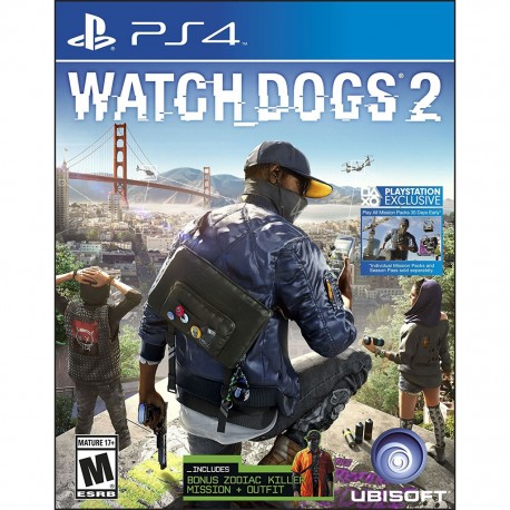 Videojuego Watch Dogs 2 PS4 - Envío Gratuito