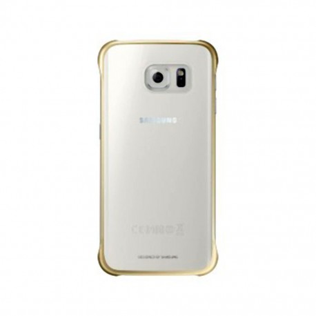 Funda Clear Cover Original Samsung Galaxy Note 5 Gold - Envío Gratuito