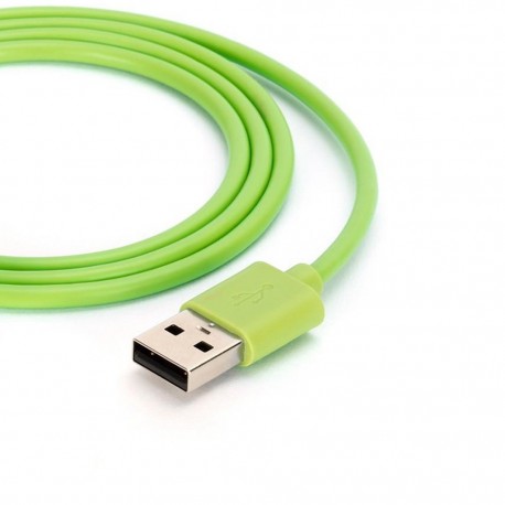 Griffin 3 Lightning Cable Green - Envío Gratuito