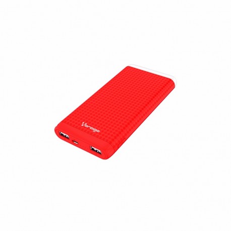 Power Bank Vorago PB 400 Rojo - Envío Gratuito