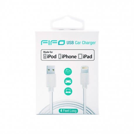 Cable Certificado Made For Iphone FIFO 1 2mts - Envío Gratuito