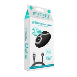 Cargador de casa Ipro y cable micro USB FIFO - Envío Gratuito