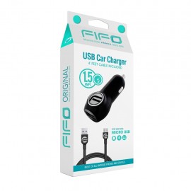 Cargador Auto y cable micro USB FIFO - Envío Gratuito