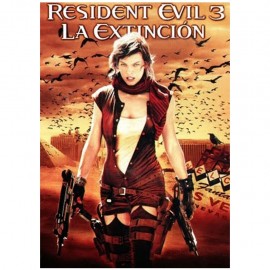 "Resident Evil 3: La Extinción" Película en DVD - Envío Gratuito