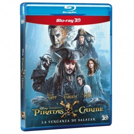 Piratas Del Caribe La Venganza De Salazar Blu ray 3D - Envío Gratuito
