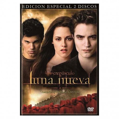 Crepúsculo La Saga: Luna Nueva. Edición Especial 2 Discos. Película en DVD - Envío Gratuito