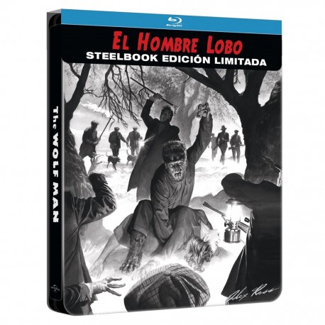 El Hombre Lobo 1941 Blu ray Steelbook - Envío Gratuito