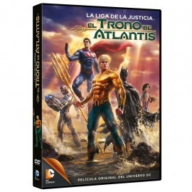 "La Liga de la Justicia: El Trono de Atlantis" Película DVD - Envío Gratuito