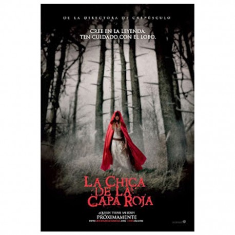 La Chica de la Capa Roja. Película en DVD - Envío Gratuito
