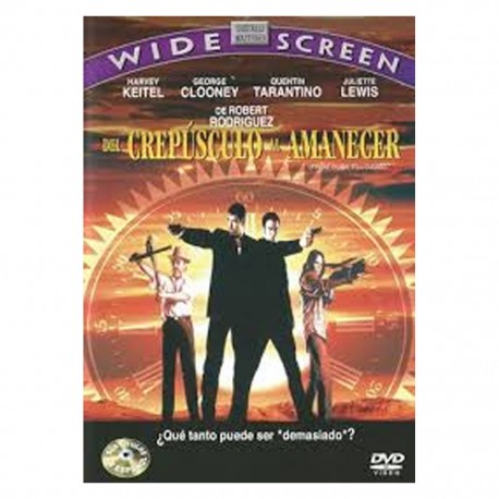 "Del Crepúsculo al Amanecer" Película en DVD - Envío Gratuito