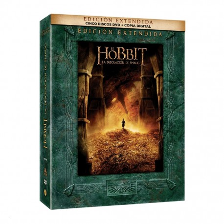 "The Hobbit: The Desolation Of Smaug" Extendida (DVD + Digital Copy) - Envío Gratuito