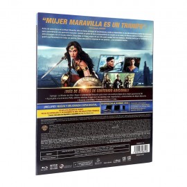 Mujer Maravilla 2017 Blu ray DVD - Envío Gratuito