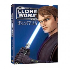 "Star Wars The Clone Wars" La guerra de los Clones Temporada 3 DVD - Envío Gratuito