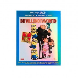 Mi Villano Favorito Pelicula Blu Ray 3D Blu Ray DVD - Envío Gratuito