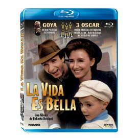 La Vida Es Bella Película en Blu Ray - Envío Gratuito