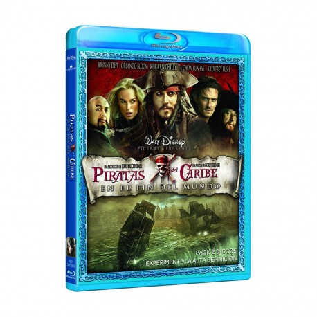Piratas del Caribe En el Fin del Mundo Película en Blu Ray - Envío Gratuito