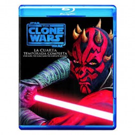 Star Wars: The Clone Wars. La Guerra de los Clones. Temporada 4 Blu-Ray - Envío Gratuito