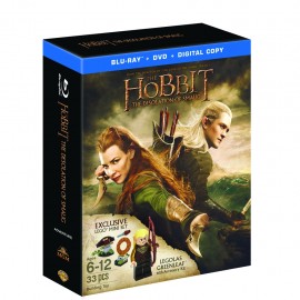 El Hobbit La Desolacion De Smaug Edicion Especial Blu Ray DVD Digital Copy - Envío Gratuito