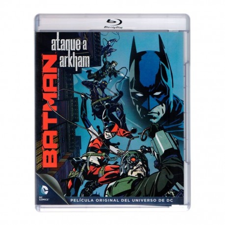 Batman Ataque a Arkham Película en Blu Ray - Envío Gratuito