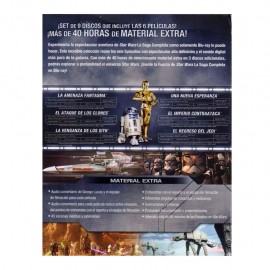 Star wars Películas Saga Completa Blu Ray - Envío Gratuito
