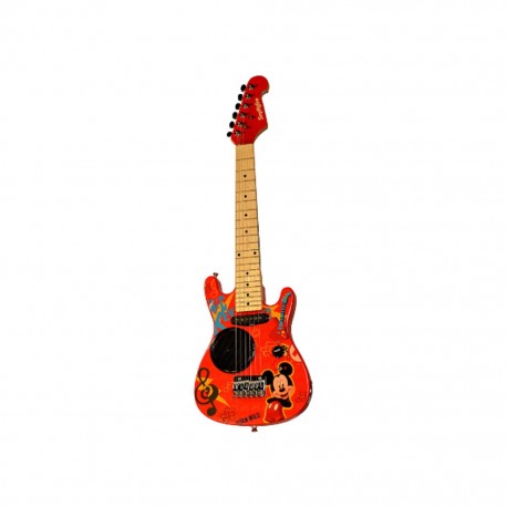 Guitarra Eléctrica Infantil Smithfire Mickey Mouse - Envío Gratuito