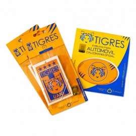 Combo Tigres 1: 2 Aromatizantes + 1 Sticker Voltoch Tigres Oficial - Envío Gratuito