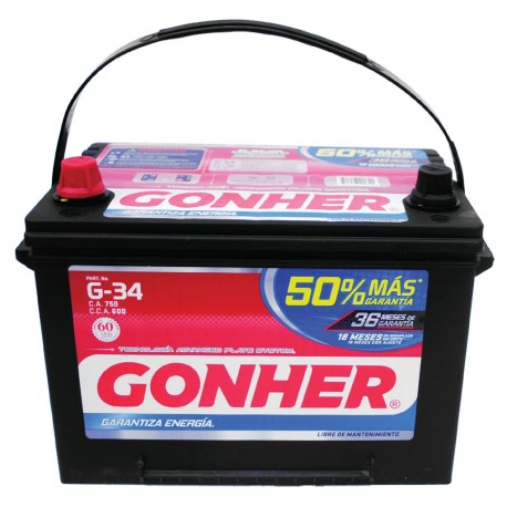 Batería Gonher G34 - Envío Gratuito