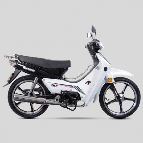 Motocicleta Semiautomática Kurazai Galaxy Blanca 110 cc
