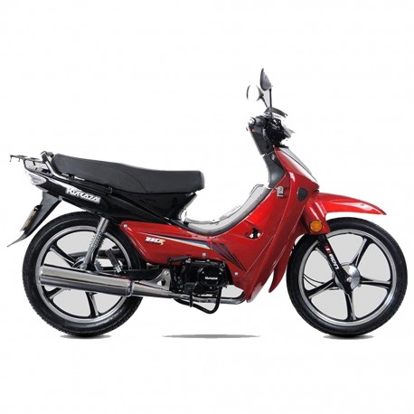 Motocicleta Tipo Urbana Kurazai Galaxy Roja 110 cc