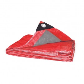 Lona Premium roja con gris 6 x 12 m Santul - Envío Gratuito